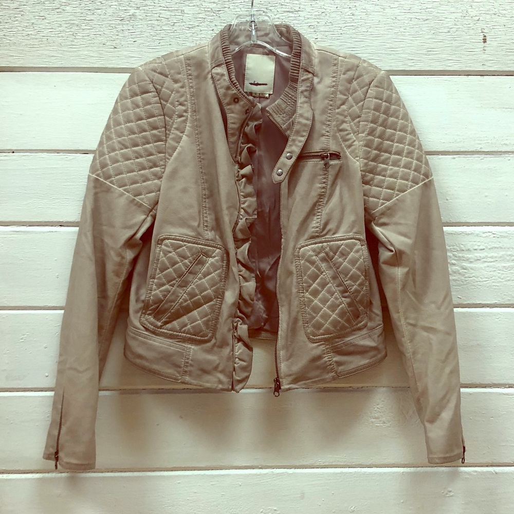 Vegan Leather Jacket